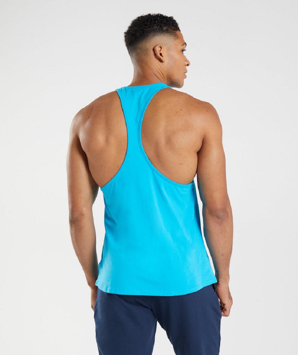 Gymshark Block Muške Stringers Tamno Sive Plave | HR 2591YXF